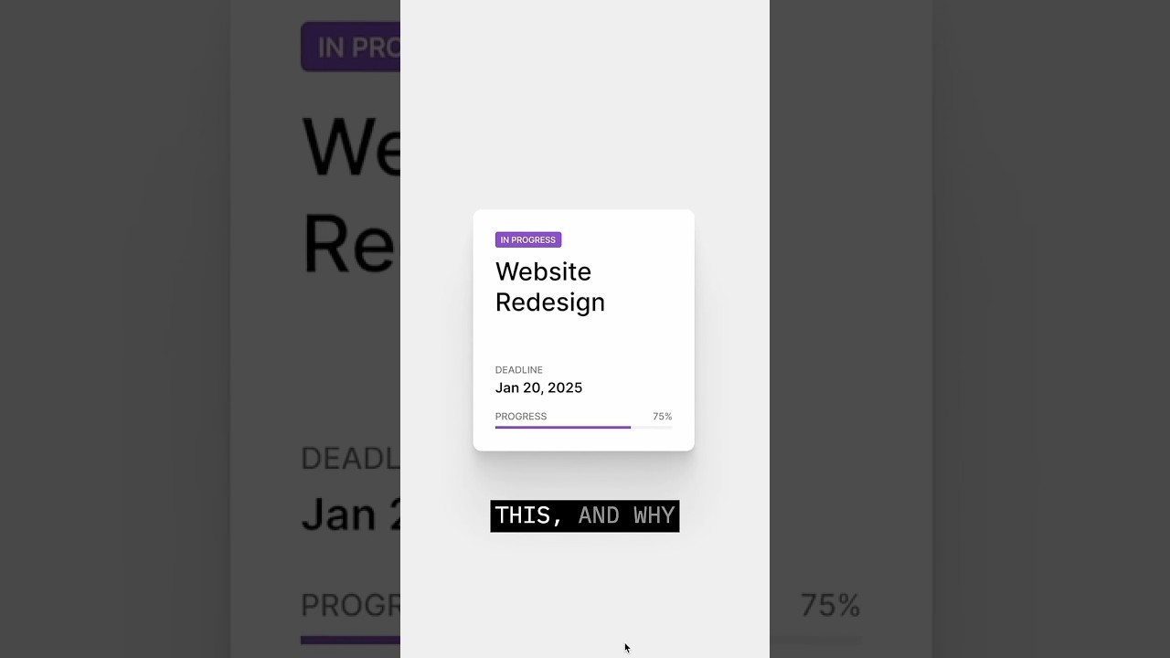 ✅ Let’s refine some UI 