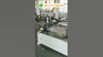 Automatic double head tube chamfering machine
