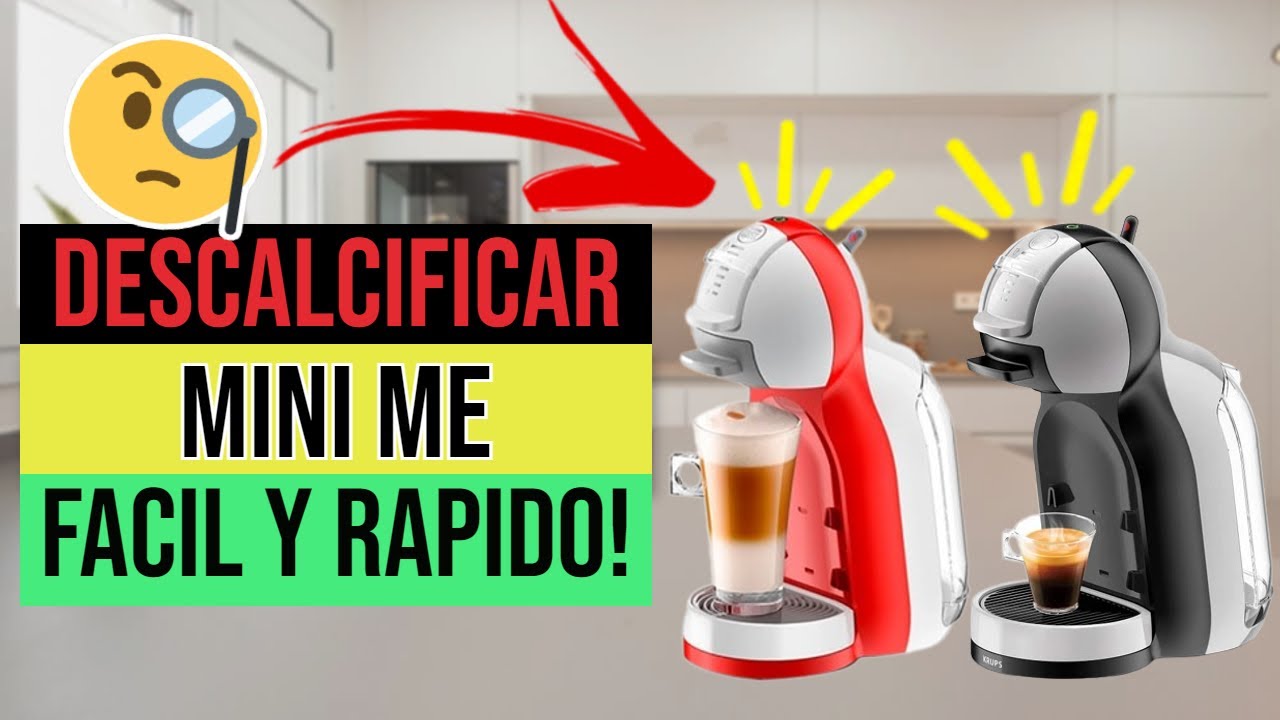 ✓☕Cómo DESCALCIFICAR Cafetera Nescafé Dolce Gusto MINI ME☕✓ 