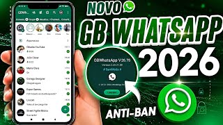 AGORA SIM! 🎉 VOLTE A USAR O WHATSAPP GB  COM ESSE MÉTODO VERSÃO 26.75 (PASSO A PASSO 2026)✅