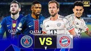PSG Chase the Game Until the End – Bayern Keep Their Nerve in PURE PRESSURE 🤯🥶 UCL 2025 [4K]