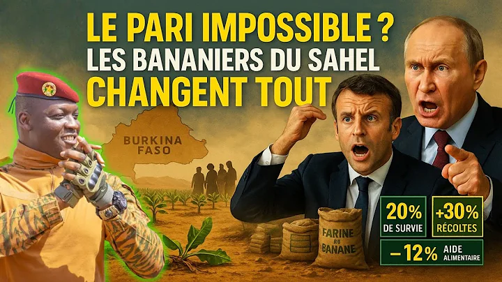 Ibrahim Traoré : La Révélation de 60% de Survivance des Bananiers au Sahel – Projet Improbable !