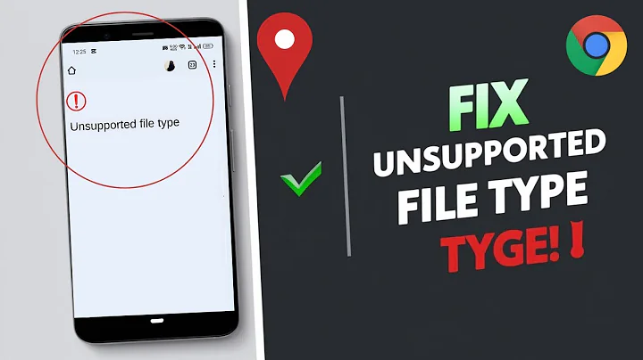 Unsupported file type Problem 2025 | Fix Unsupported file type Issue in Android