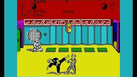 Way of the Exploding Fist ZX Spectrum
