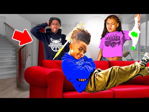 Lil brother WINS 💵 BET MAKES Big siblings clean his chores!!!😱‼️‼️