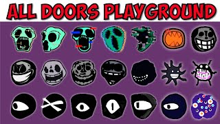 FNF Character Test | Gameplay VS My Playground | ALL DOORS Playground