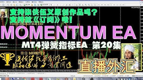 【#MOMENTUM EA 第20集】【MT4  MQL4】#可视觉化之弹簧指标 | 大型ea编写 | #弹簧EA | 突破 1700