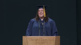 WGU 2023 Convocation in D.C. - Graduate Speaker Rachel Willhite
