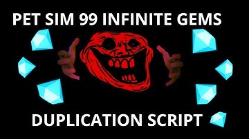 Pet Simulator 99 Gem Dupe Script(Working in update 12) Working All Executor New Update 2024 Pastebin
