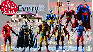 Every DC Direct History of the DC Universe Comparison List