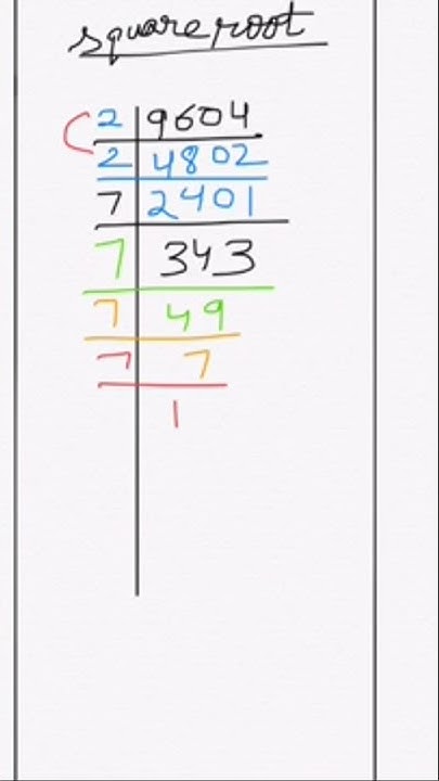 square-root-of-9604-by-prime-factorisation-youtube