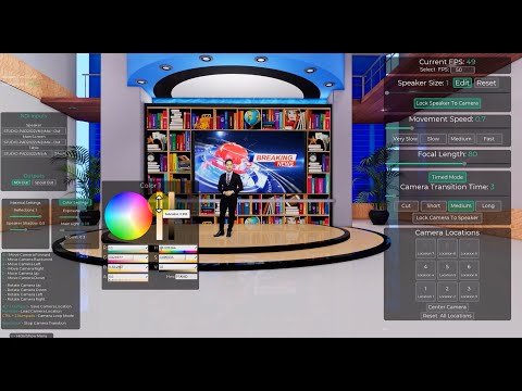 iSet3D 06 | 3D Realtime Virtual Studio Set