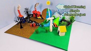 How to make Global Warming Project Working Model  ||  Global Warming Simple Science Project