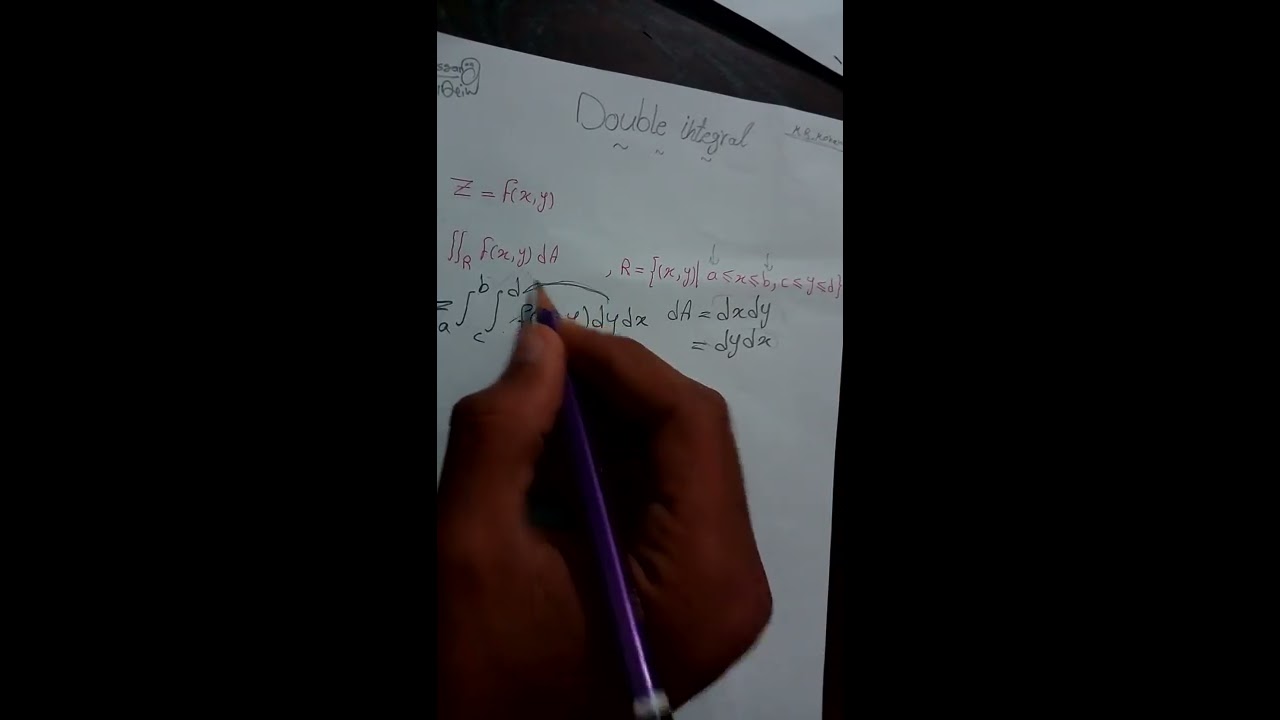 mathematica double integral
