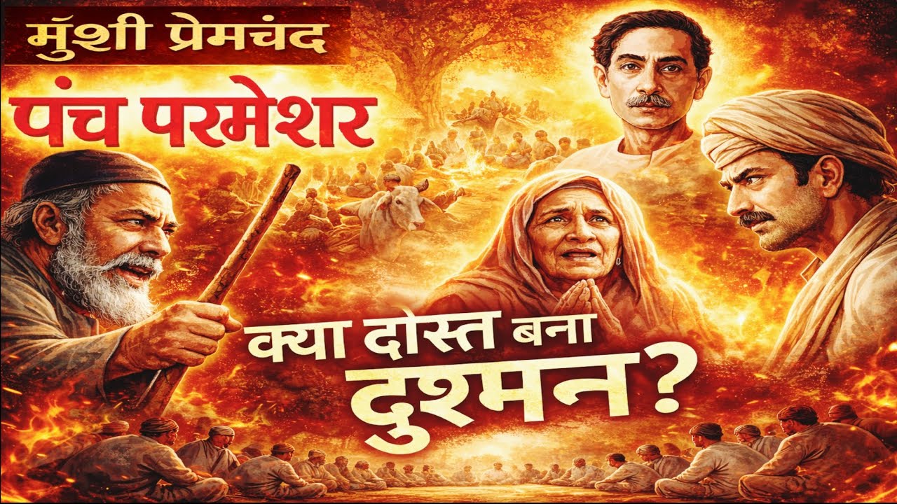 Panch Parmeshwar | Munshi Premchand Ki Kahani | Justice & Friendship | Hindi Storytelling