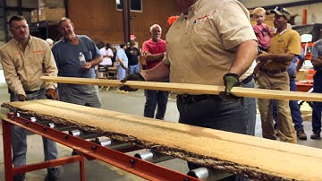 EG200 Twin Blade Board Edger in Action  | Wood-Mizer