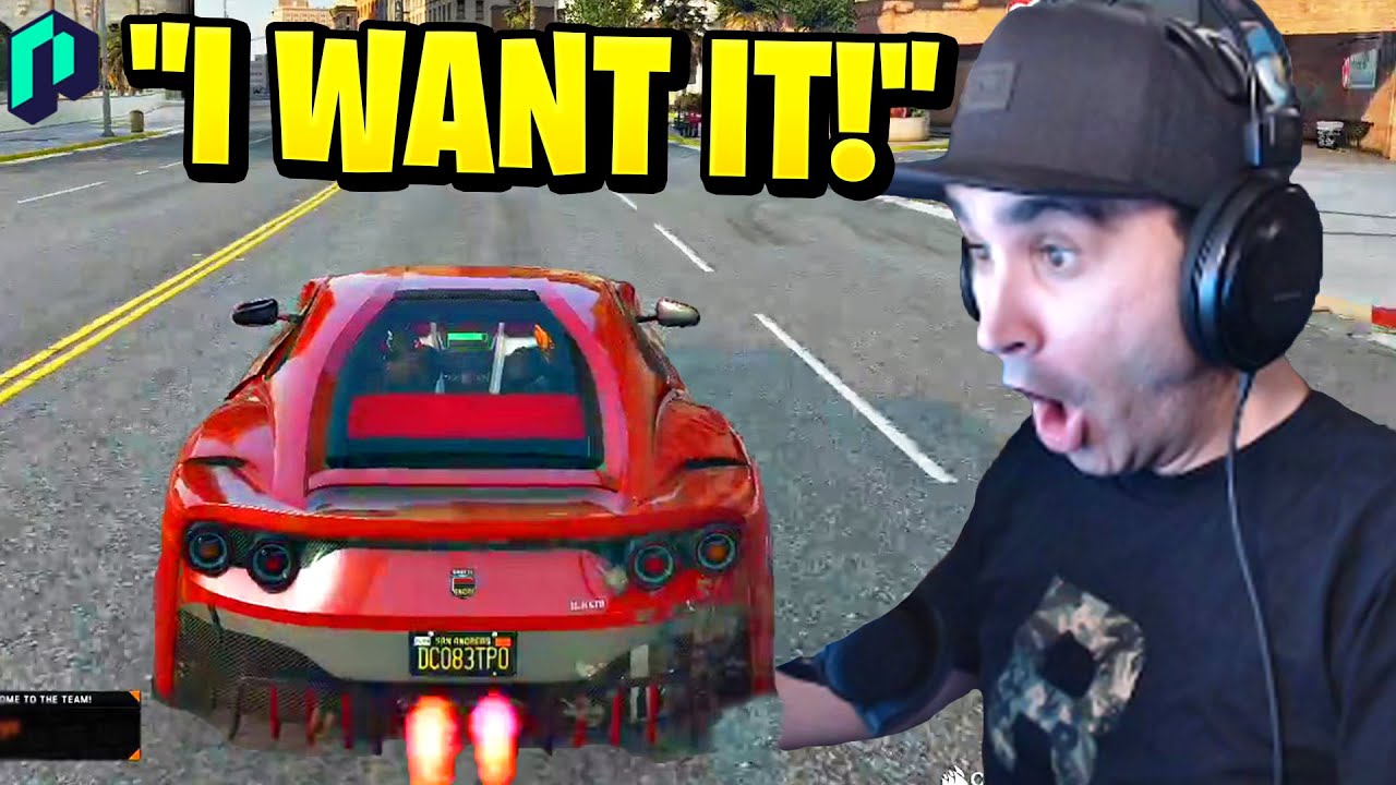 Summit1g Tries to VIN SCRATCH his First A+ Car Boosting! GTA 5