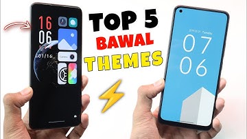 Realme UI 3.0 Top 5 Bawal Themes | Android 12 Themes | OxygenOS Themes for realme & Oppo Devices ⚡⚡