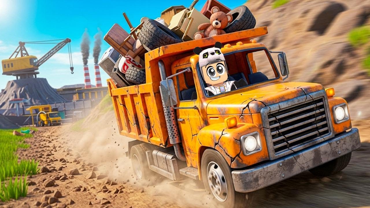 Я СТАЛА МУСОРЩИКОМ! Я СОБИРАЛ МУСОР И ПОСТРОИЛ ГИГАНТСКУЮ МУСОРО-ИМПЕРИЮ! 🚛 — Roblox