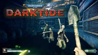 Warhammer 40K Darktide - Игровой Процесс Первых Минут