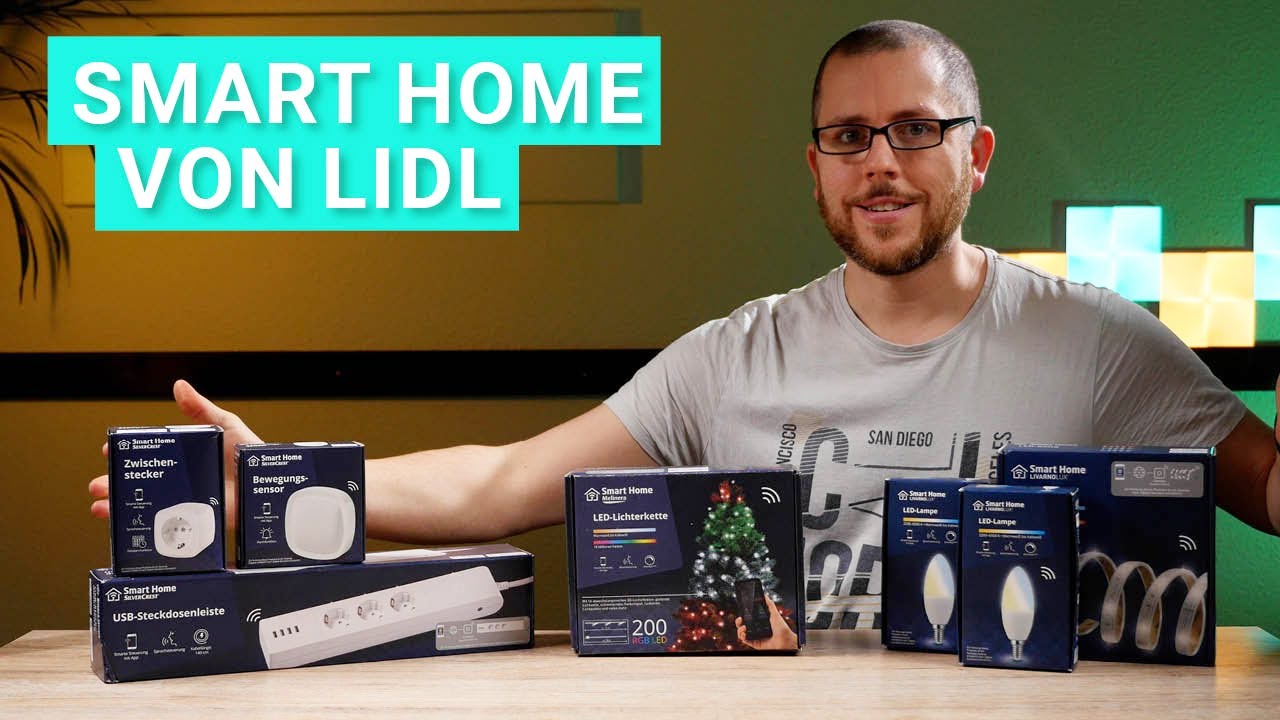 Smart Home von Lidl Livarno - Review mit YouTube im - ZigBee Lux, und Silvercrest Melinera
