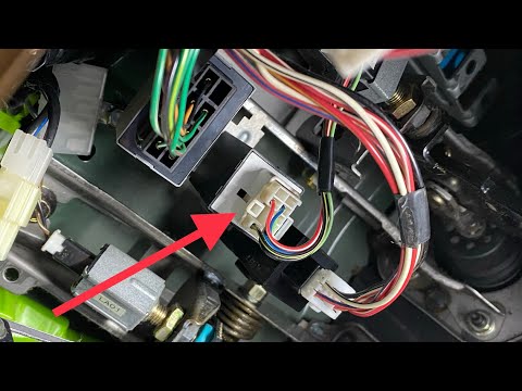 How to disconnect the annoying door buzzer on a 1990-1997 Mazda MX-5 Miata.