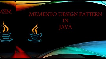 Memento Design Pattern in Java