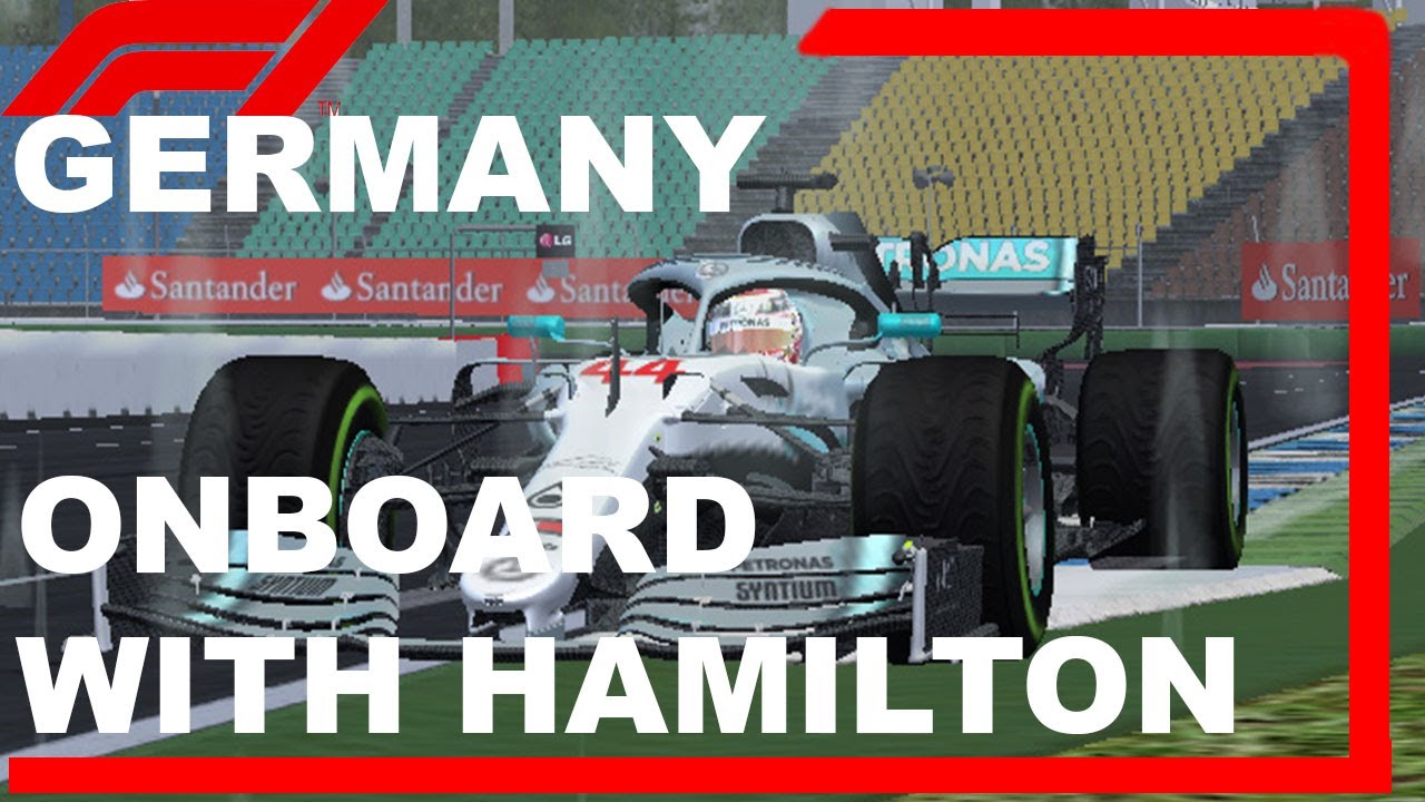 [rFactor] F1 2019 by A&M - OnBoard at Germany - Mercedes - L. Hamilton - by AHgo