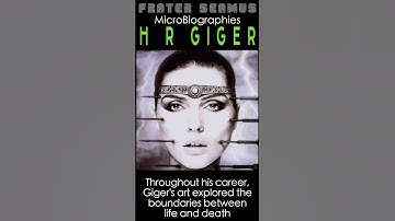 This artist changed everything! H.R. Giger MicroBiography