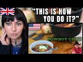 What Is Cowboy Chilli?! British Girl Reacts!