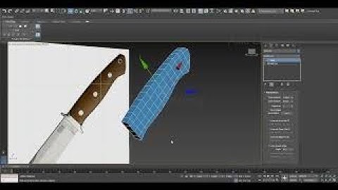 Knife Modeling in 3ds max #knifemodeling#knifemodelingin3dsmax#gameasset