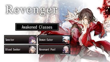 Awakened Classes of Revenger + EX Skills - Avabel Online