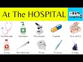 At the hospital  english vocabulary