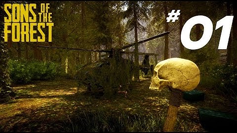 Sons Of The Forest - Part 1 - CRASH LANDING INTO OUR NEW HOME