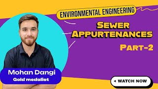 Sewer Appurtenances | Drop Manholes, Lampholes, cleanouts | Environmental Engineering | Gate RRB JE