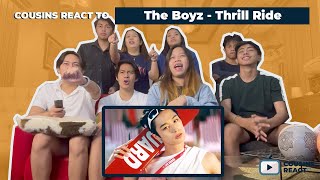 COUSINS REACT TO THE BOYZ(더보이즈) ‘THRILL RIDE’ MV