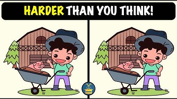 Spot the Difference Puzzles ! (HARD) | Quiz Game | HARDER THAN YOU THINK!