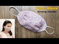 Face mask sewing tutorial | How to make a fabric face mask | Making a summer mask at home