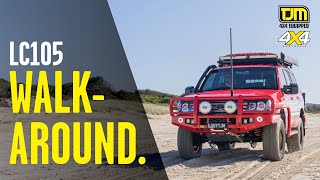 TJM 4x4 50th Anniversary 105 Series Walkaround with Matt Raudonikis