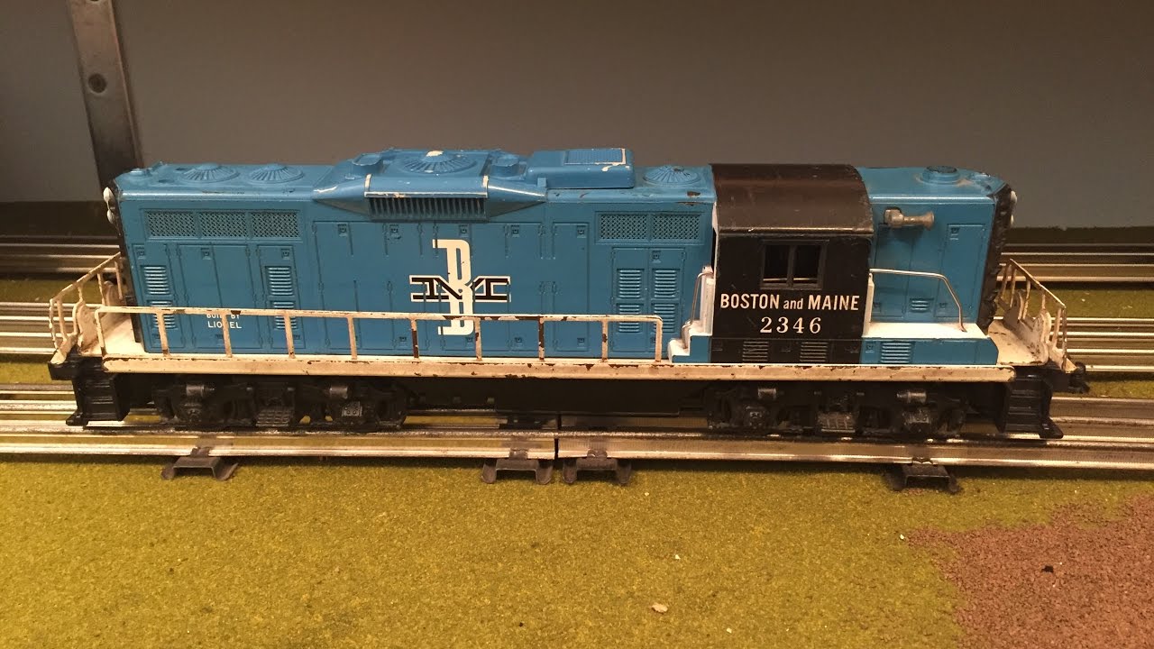 Sold Price: Very Nice Lionel Postwar 2359 B&M GP9 Diesel Locomotive