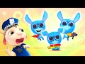 Policeman vs Cunning Bunnies | Cartoon for Kids | Dolly and Friends