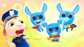 Policeman vs Cunning Bunnies | Cartoon for Kids | Dolly and Friends