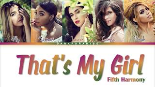 Fifth Harmony - That's My Girl (Color Coded Lyrics) Resimi