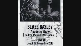 Blaze Bayley - December Wind Acoustic Tour - Le Biplan, Lille (01.11.2018 - Full Audio)