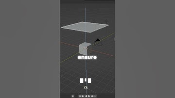 Simple Cloth simulation in 1 minute! | Blender Basics #yt #shorts #blender #blender3d  #trending