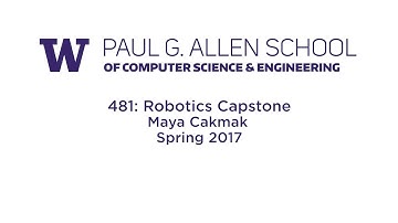 Robotics Capstone, CSE 481, Spring 2017