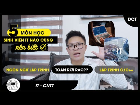 Video 5 môn học mà sinh viên IT nào cũng nên biết - YouTube