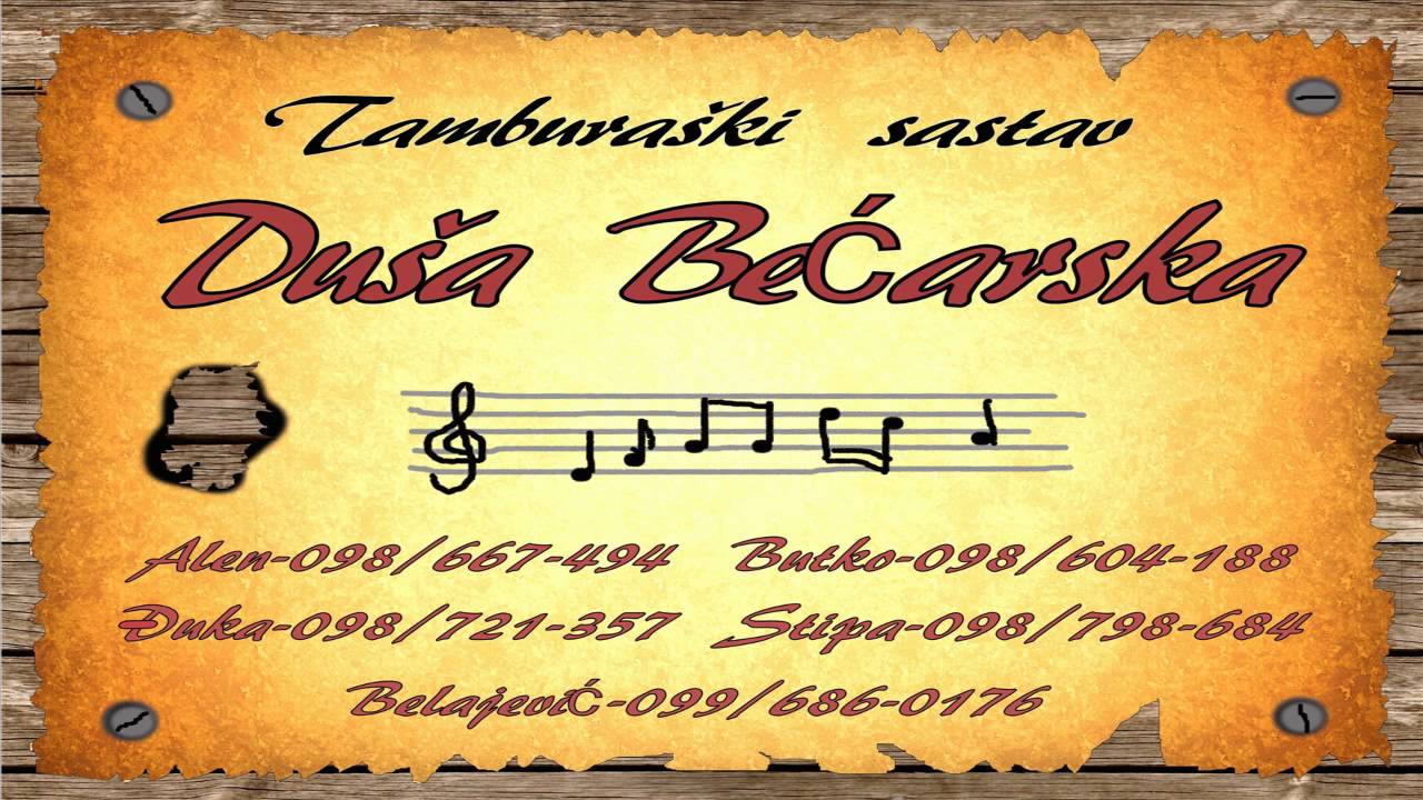 T.S. Duša Bećarska - Još jedan dan bez nje ( Slavonia band ).mp4