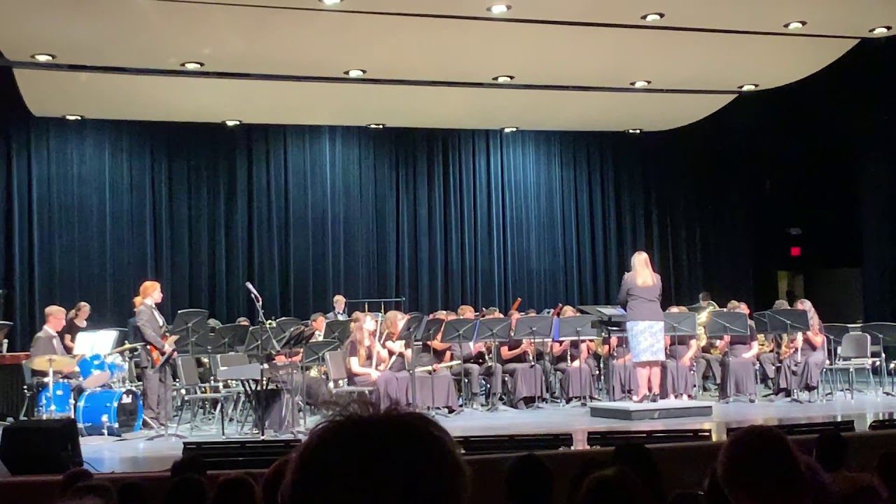 Hays high school band plays Led Zeppelin medley YouTube