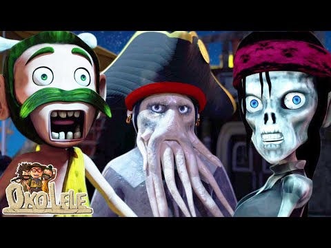 Oko and Lele オコとレレ 🦕 The Pirates 海賊 🏴‍☠️⛵ Season 4  ✨ ベストエピソード ⭐ アニメ短編 | Super Toons TV アニメ